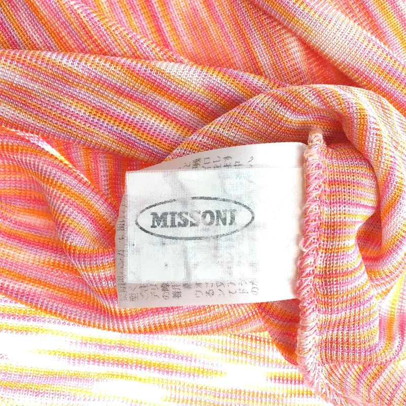 MISSONI / ミッソーニ | タートルネック ノースリーブニット | 40 | レディース
