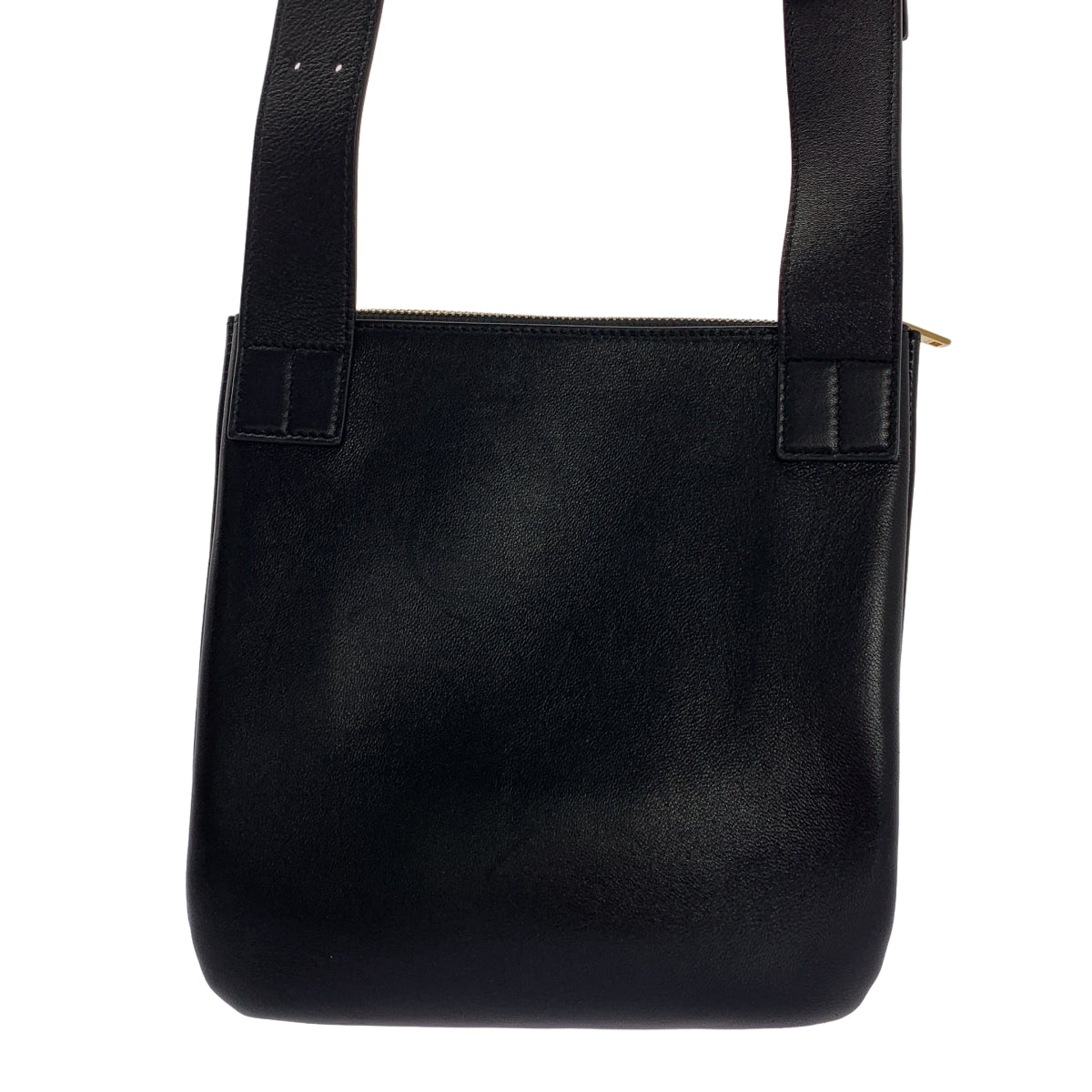 JIL SANDER / ジルサンダー | OMBRA 2トーン レザー ショルダーバッグ | ホワイト/ブラック | レディース JIL SANDER / ジルサンダー | OMBRA 2トーン レザー ショルダーバッグ