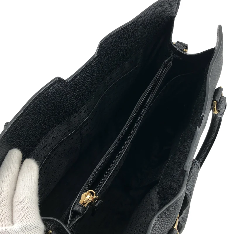 Lauren Ralph Lauren / ローレンラルフローレン | レザー サッチェルバッグ |