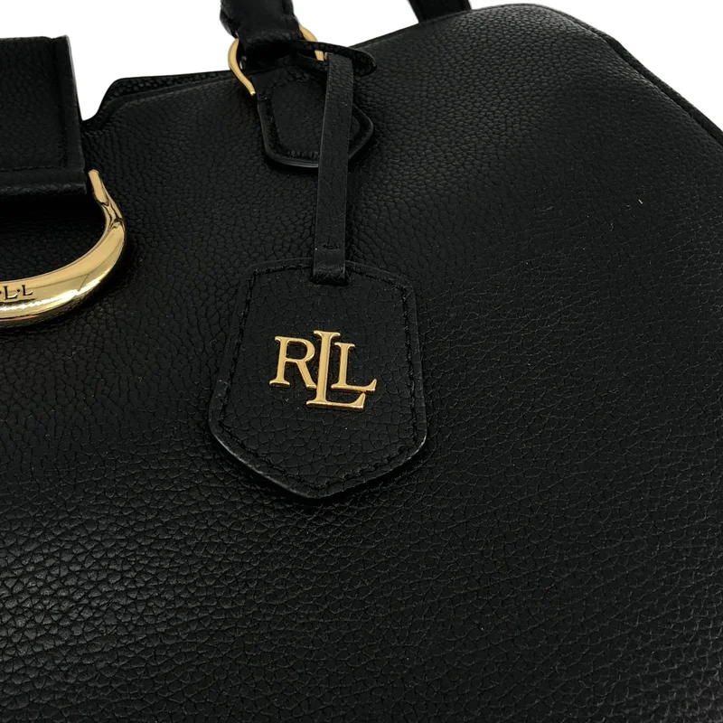 Lauren Ralph Lauren / ローレンラルフローレン | レザー サッチェルバッグ |