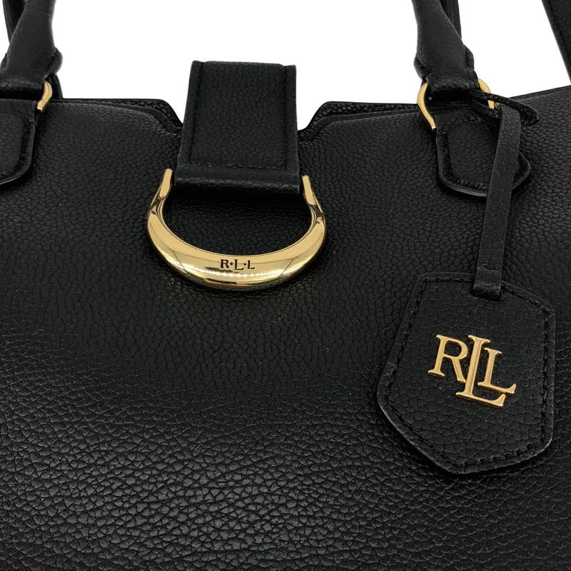 Lauren Ralph Lauren / ローレンラルフローレン | レザー サッチェルバッグ |