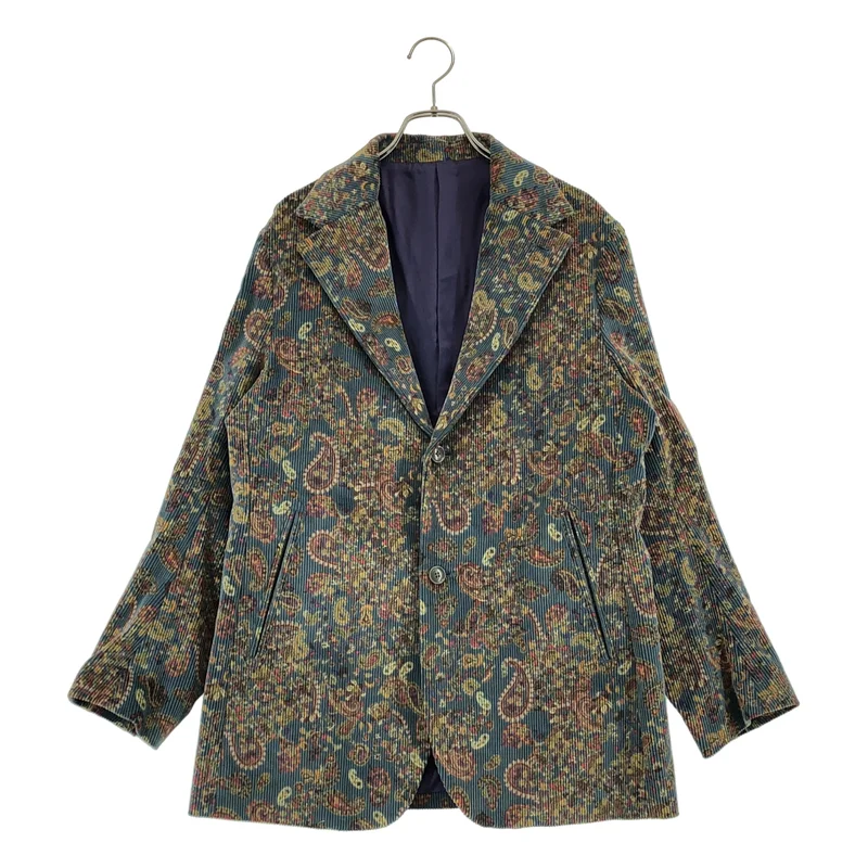 Needles / ニードルス | 2B Jacket コーデュロイ ペイズリー テーラードジャケット | XS | メンズ