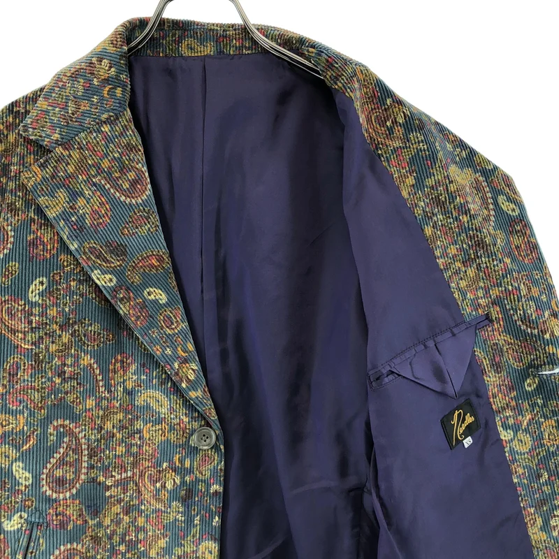 Needles / ニードルス | 2B Jacket コーデュロイ ペイズリー テーラードジャケット | XS | メンズ