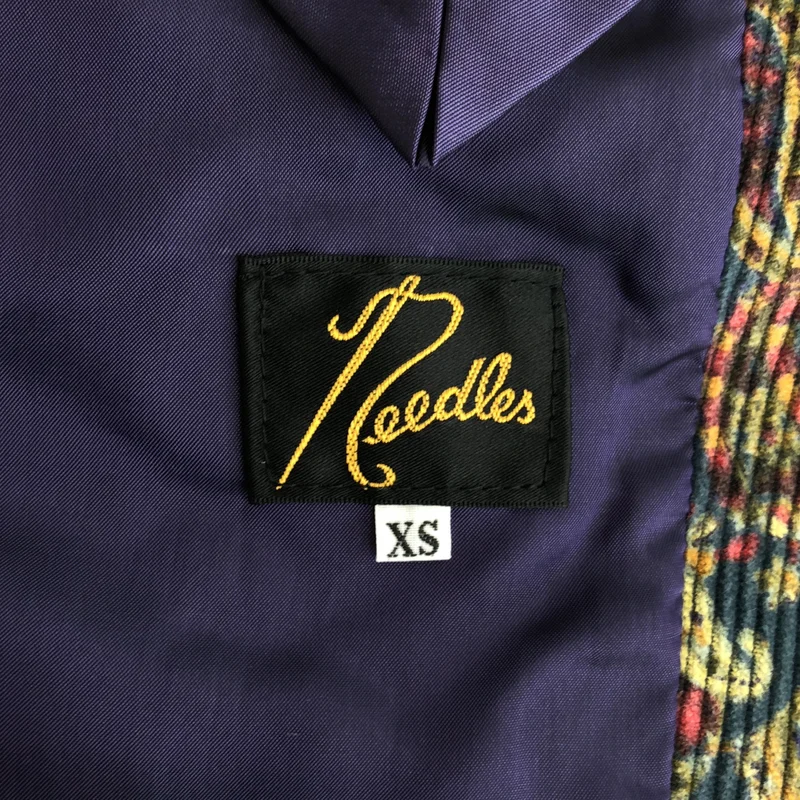 Needles / ニードルス | 2B Jacket コーデュロイ ペイズリー テーラードジャケット | XS | マルチカラー | メンズ Needles / ニードルス | 2B Jacket コーデュロイ ペイズリー