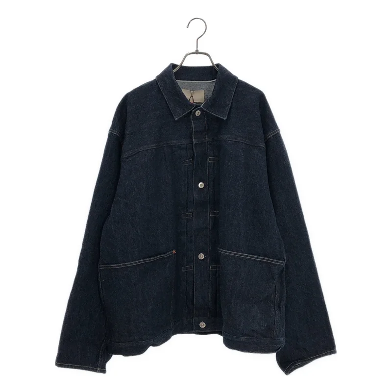 YOKO SAKAMOTO / ヨーコサカモト | 2026SS | PLEATS JACKET デニムジャケット | L | メンズ