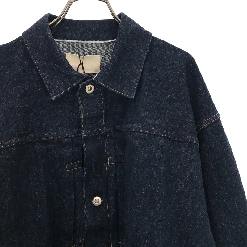 YOKO SAKAMOTO / ヨーコサカモト | 2026SS | PLEATS JACKET デニムジャケット | L | メンズ