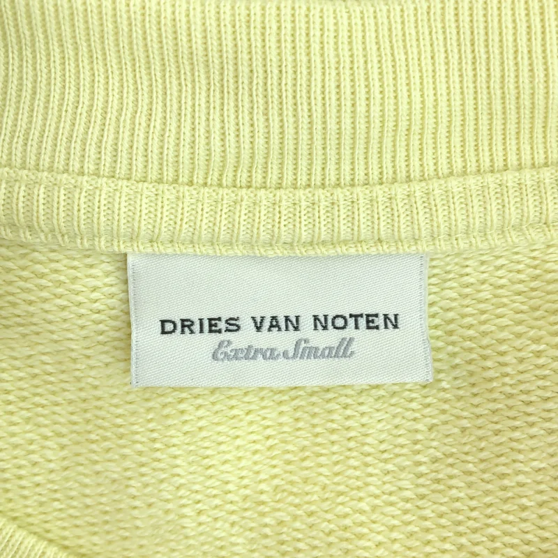 DRIES VAN NOTEN / ドリスヴァンノッテン | 半袖 スウェットワンピース | Extra Small | レディース