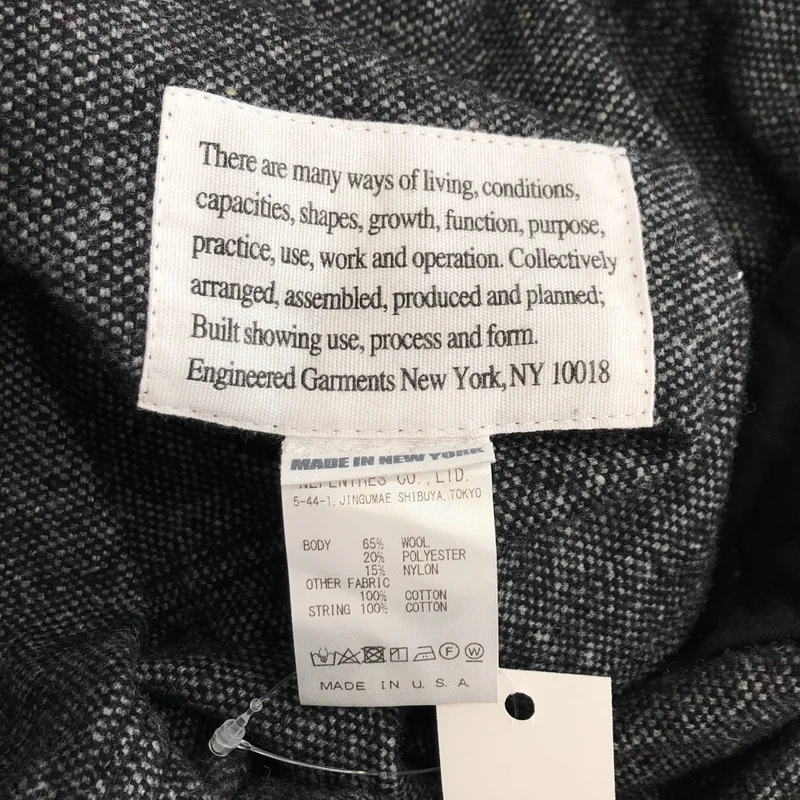 Engineered Garments / エンジニアドガーメンツ | ウール ツイード サロペットパンツ オーバーオール | L | メンズ