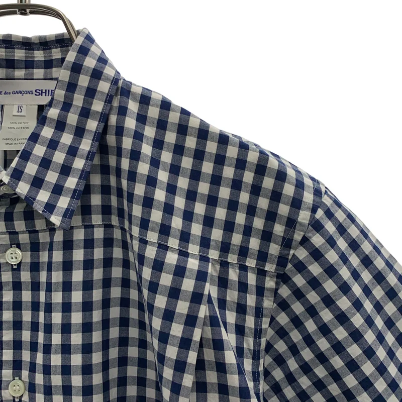 COMME des GARCONS SHIRT / コムデギャルソンシャツ | ギンガムチェック シャツ ブラウス | XS | メンズ