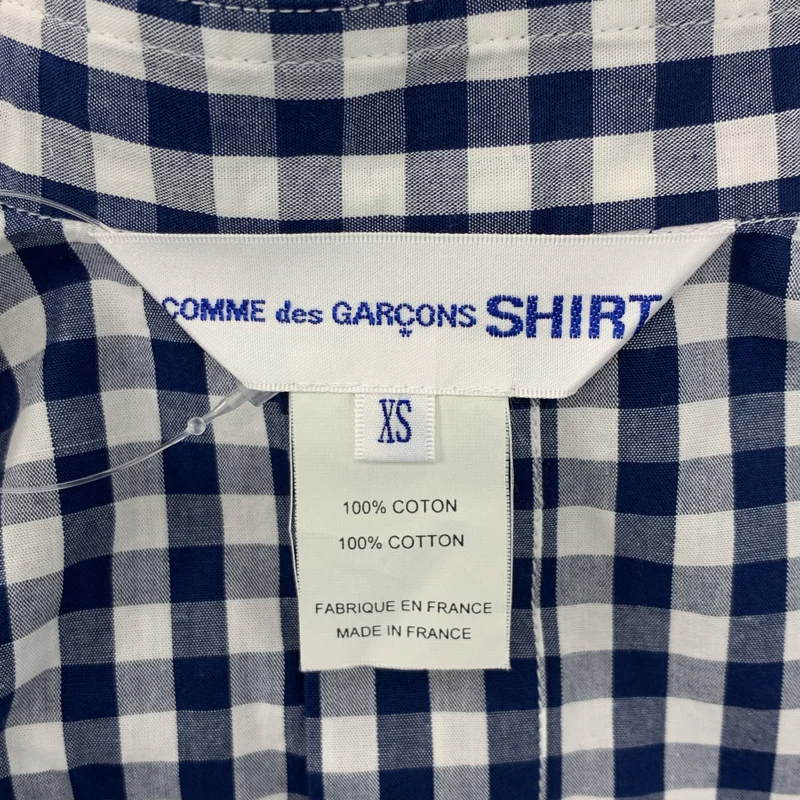COMME des GARCONS SHIRT / コムデギャルソンシャツ | ギンガムチェック シャツ ブラウス | XS | メンズ
