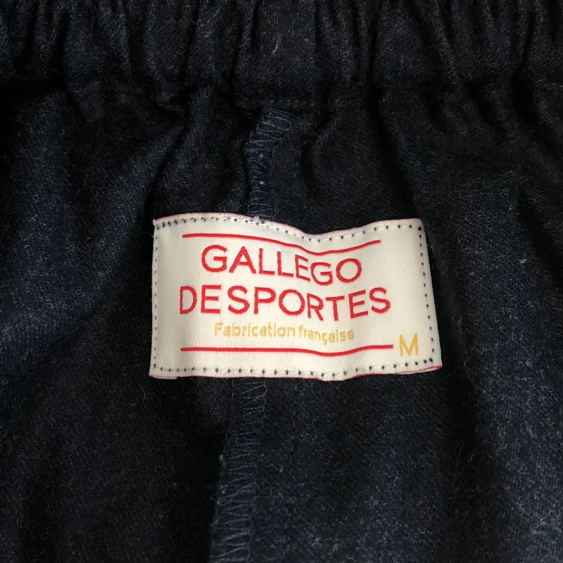 GALLEGO DESPORTES / ギャレゴデスポート | ウール サイドライン イージーパンツ | M | レディース