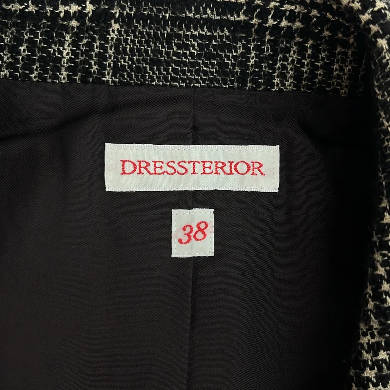 DRESSTERIOR / ドレステリア | グレンチェック ジャケット 085-45101 | 38 | レディース