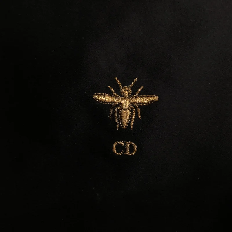 Christian Dior / クリスチャンディオール | ロゴ レザーベレー帽 73DRM910A700 | 57 | その他