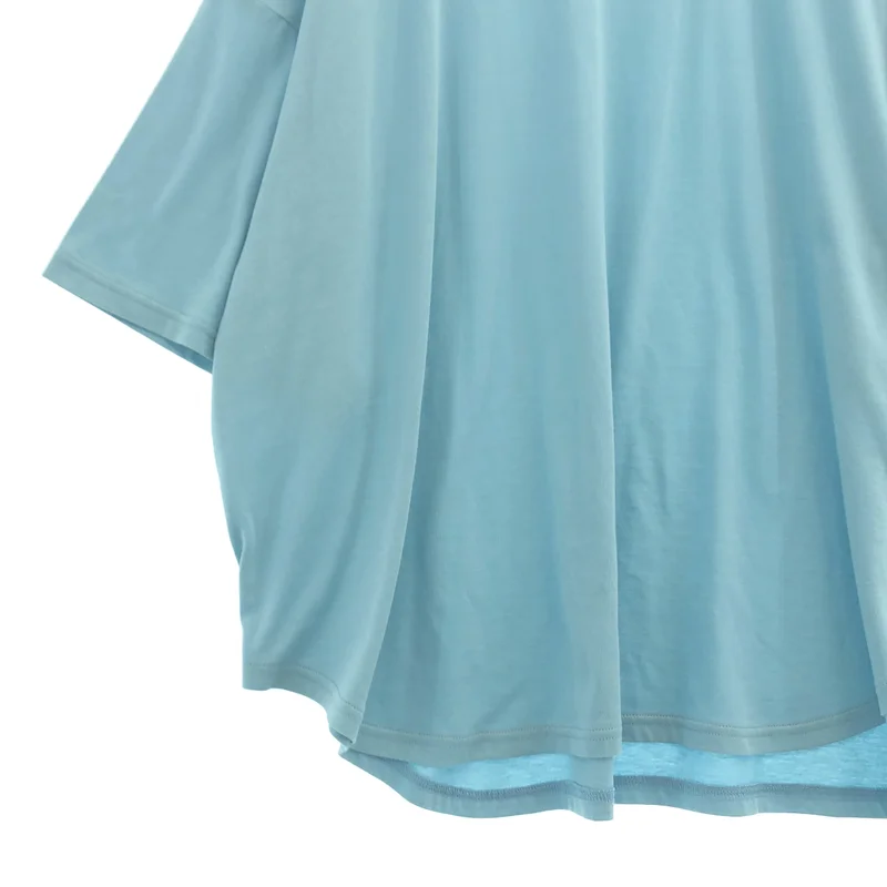 nagonstans / ナゴンスタンス | curve-hem t-shirt Tシャツ_半袖 470IA480-0481 | M | レディース