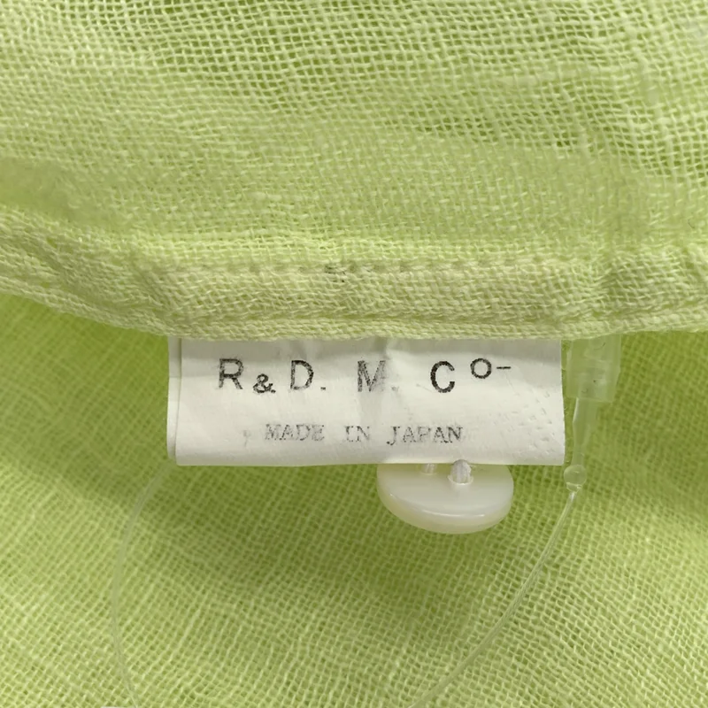 R&D.M.Co / オールドマンズテーラー | リネン レギュラーカラーシャツ |
