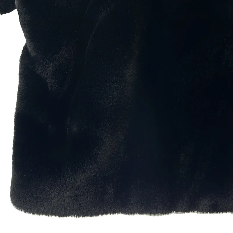 COMME des GARCONS COMME des GARCONS / コムコム | 2019AW | 丸襟 フェイクファー ロングコート | S | レディース