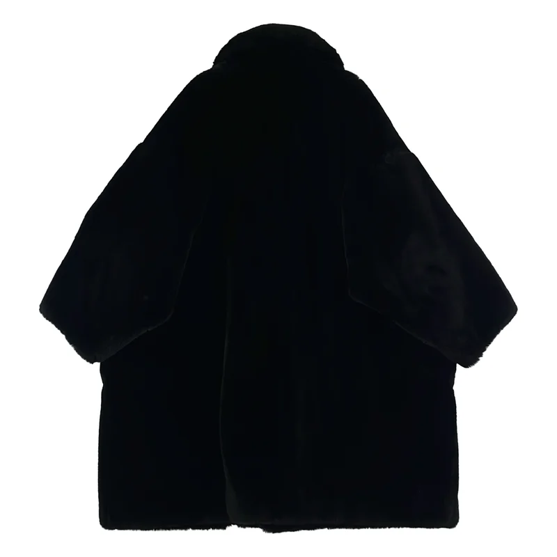 COMME des GARCONS COMME des GARCONS / コムコム | 2019AW | 丸襟 フェイクファー ロングコート | S | レディース