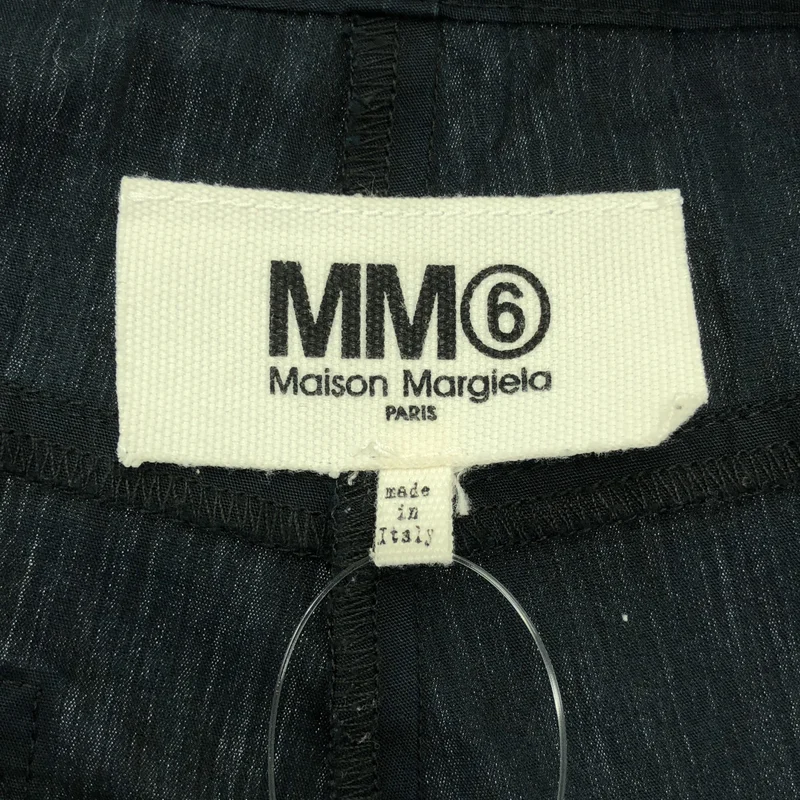 MM6 Maison Margiela / エムエムシックスメゾンマルジェラ | 2016SS | バイカラー ドローストリング  ワイド イージーパンツ | 38 | レディース