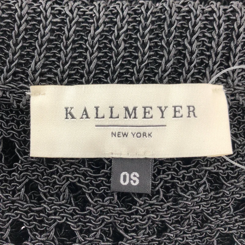 KALLMEYER / カルメイヤー | メッシュ ニット ラップ 巻き スカート |