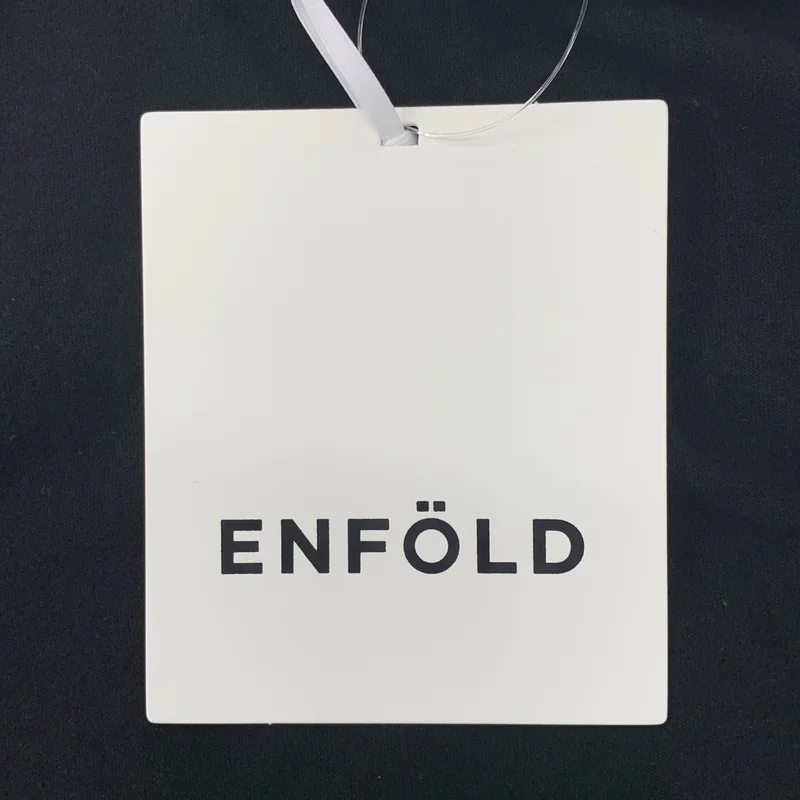 ENFOLD / エンフォルド | 2023SS | DRAPE FLARE BLOUSE / 変形 アシンメトリー ブラウス | 38 | レディース
