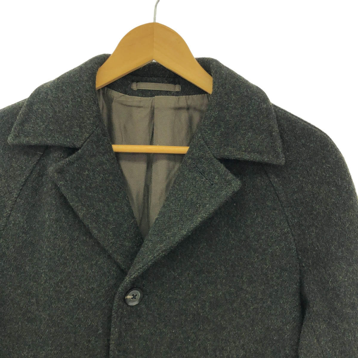 RING JACKET / リングジャケット | RJ / ウール チェスターコート | 44 | ダークグリーン | メンズ RING JACKET / リングジャケット | RJ / ウール チェスターコート | 44