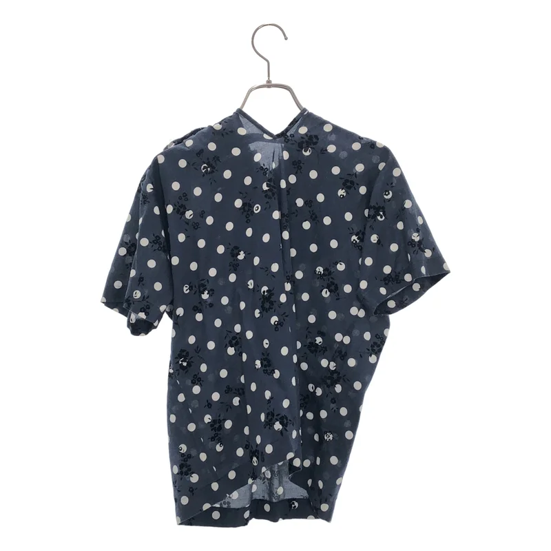 tricot COMME des GARCONS / トリココムデギャルソン | 2019AW | ドット フリル ショートスリーブ ブラウス | M | レディース