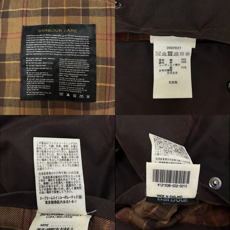 Barbour / バブアー | BEAUFORT オイルドジャケット | C34 | メンズ