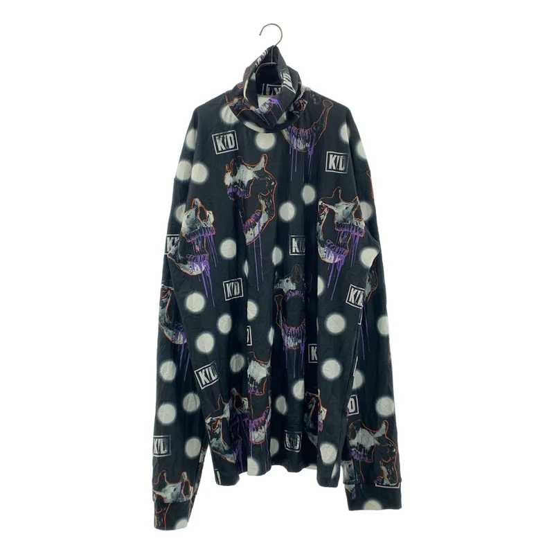 KIDILL / キディル | HIGH NECK CRINKLE JERSEY PULLOVER ロング カットソー | XXL2 | メンズ