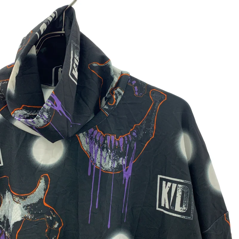 KIDILL / キディル | HIGH NECK CRINKLE JERSEY PULLOVER ロング カットソー | XXL2 | メンズ