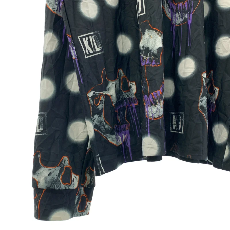 KIDILL / キディル | HIGH NECK CRINKLE JERSEY PULLOVER ロング カットソー | XXL2 | メンズ