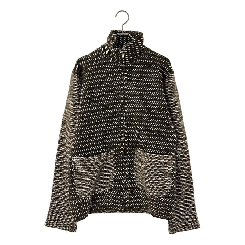 COMME des GARCONS HOMME / コムデギャルソンオム | 2012AW | ウール ジップアップ ニットジャケット | M | メンズ