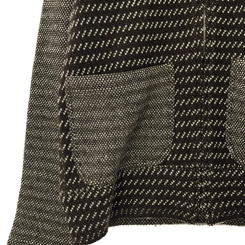 COMME des GARCONS HOMME / コムデギャルソンオム | 2012AW | ウール ジップアップ ニットジャケット | M | メンズ