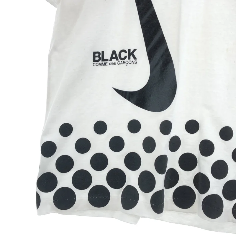 BLACK COMME des GARCONS / ブラックコムデギャルソン | 2016AW | × NIKE / ドット ロゴプリントTシャツ | XL | メンズ