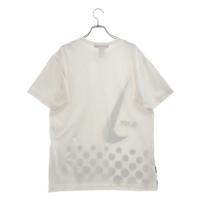 BLACK COMME des GARCONS / ブラックコムデギャルソン | 2016AW | × NIKE / ドット ロゴプリントTシャツ | XL | メンズ