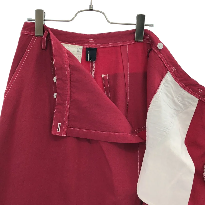 tricot COMME des GARCONS / トリココムデギャルソン | 1994SS | ウール ステッチデザイン ラップスカート | M | レディース