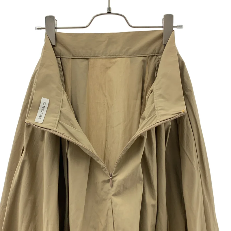 MADISON BLUE / マディソンブルー | TUCK VOLUME SKIRT コットン ロングスカート | 1 | レディース
