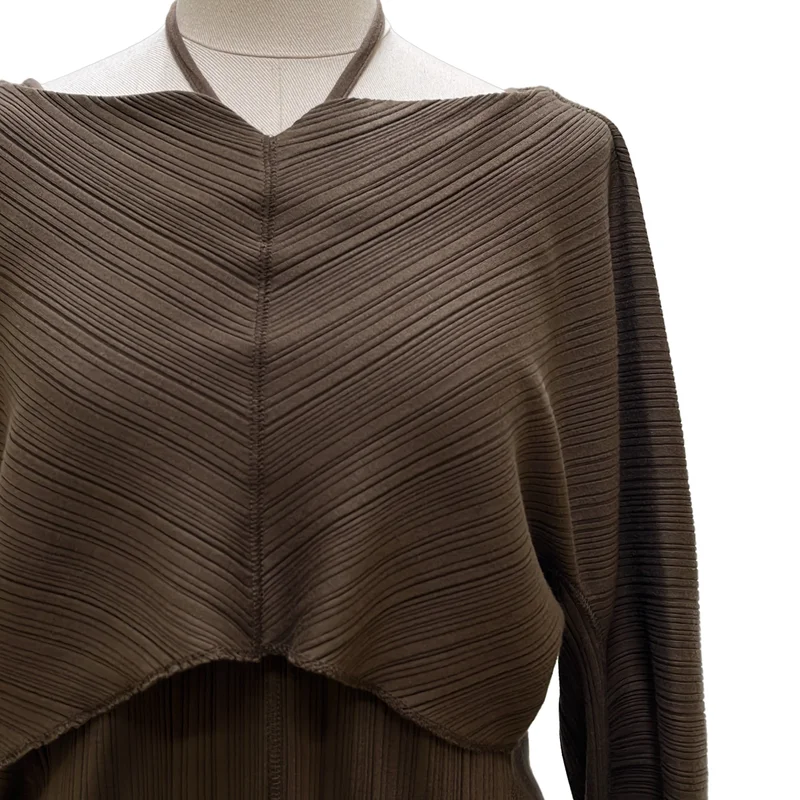Mame Kurogouchi / マメクロゴウチ | 2024AW | Random Ribbed Organic Cotton 2way Dress ランダムリブ ワンピース | 2 |
