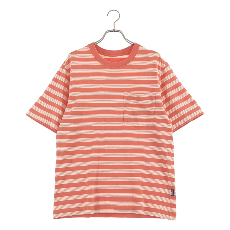 Patagonia / パタゴニア | コットン ボーダー Tシャツ カットソー | XS | レディース