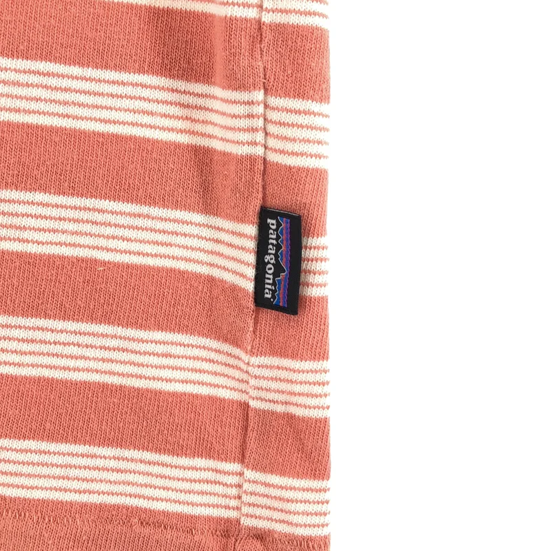 Patagonia / パタゴニア | コットン ボーダー Tシャツ カットソー | XS | レディース