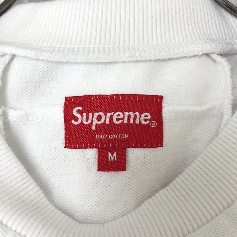 SUPREME / シュプリーム | Patchwork Pique Tee / ロゴ パッチワーク Tシャツ カットソー | M | メンズ