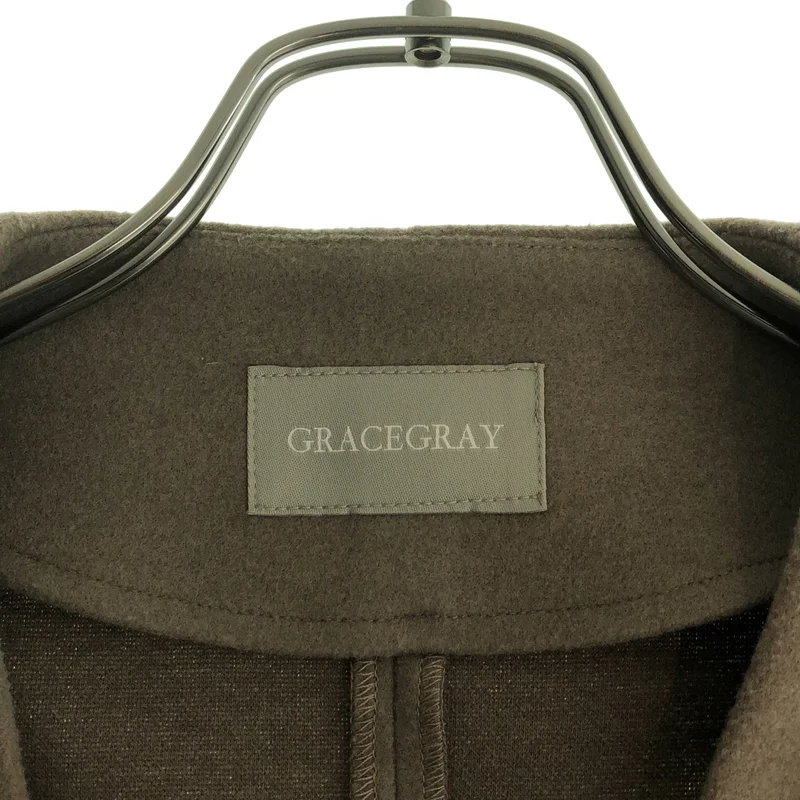 GRACEGRAY / グレイスグレイ | ロングジレ ベスト |