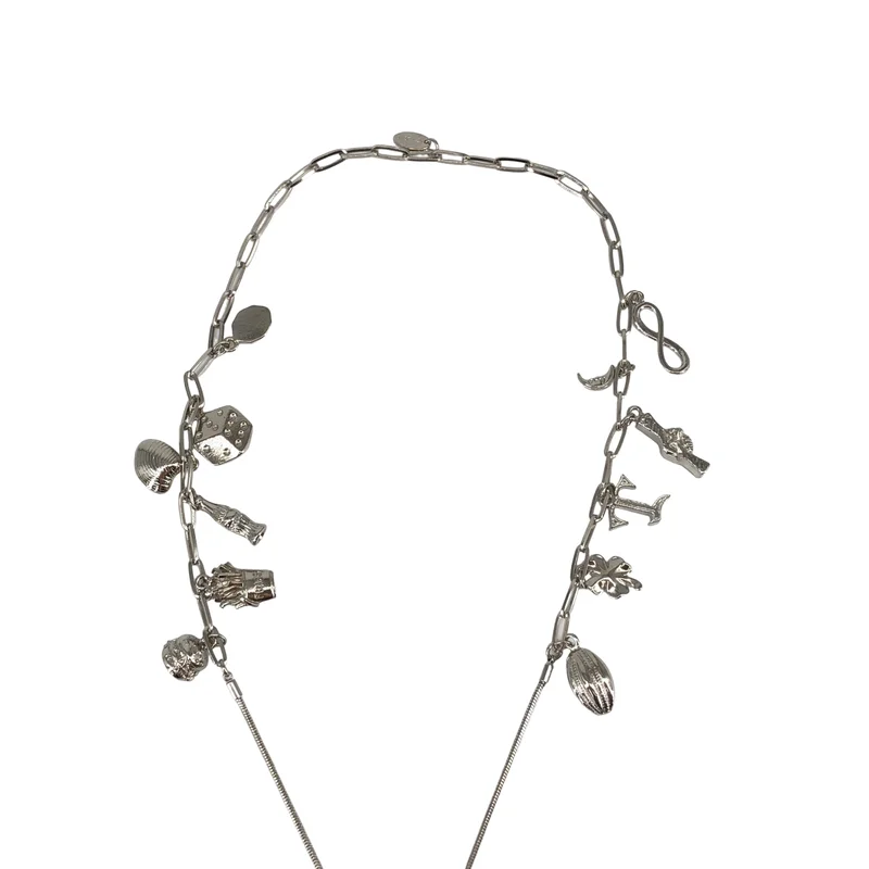 TOGA / トーガ | Metal motif loop tie メタルモチーフ ネックレス タイ |