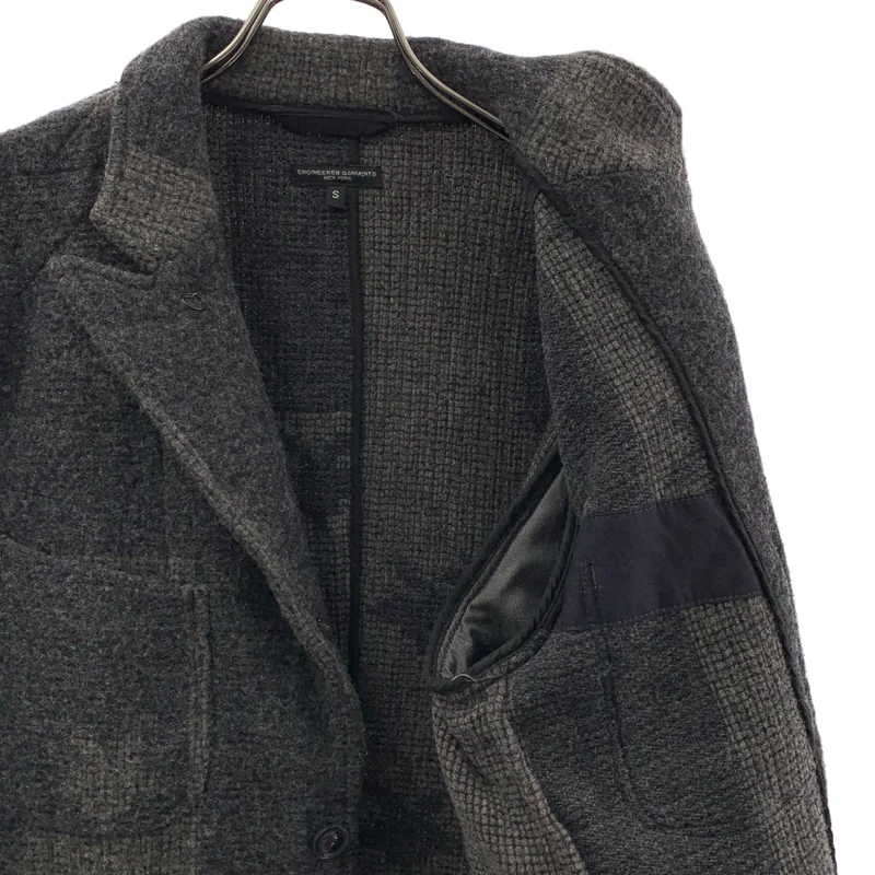 Engineered Garments / エンジニアドガーメンツ | Bedford Jacket ウール ストライプ ベッドフォードジャケット | S | メンズ