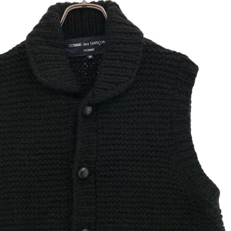 COMME des GARCONS HOMME / コムデギャルソンオム | 2011AW | ウール カウチン ニットベスト | M | メンズ