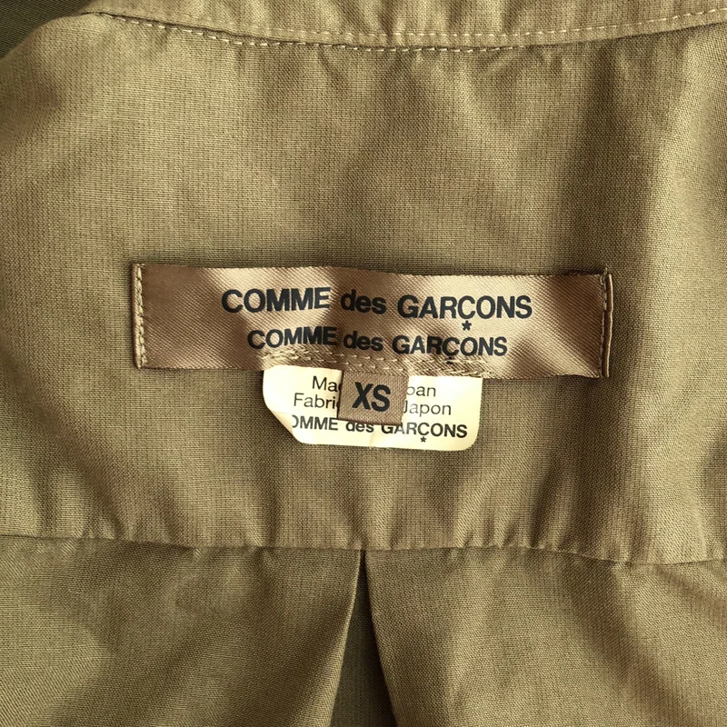 COMME des GARCONS COMME des GARCONS / コムコム | 2023AW | カットオフ チュール シャツ_長袖 RL-B008 | XS | レディース