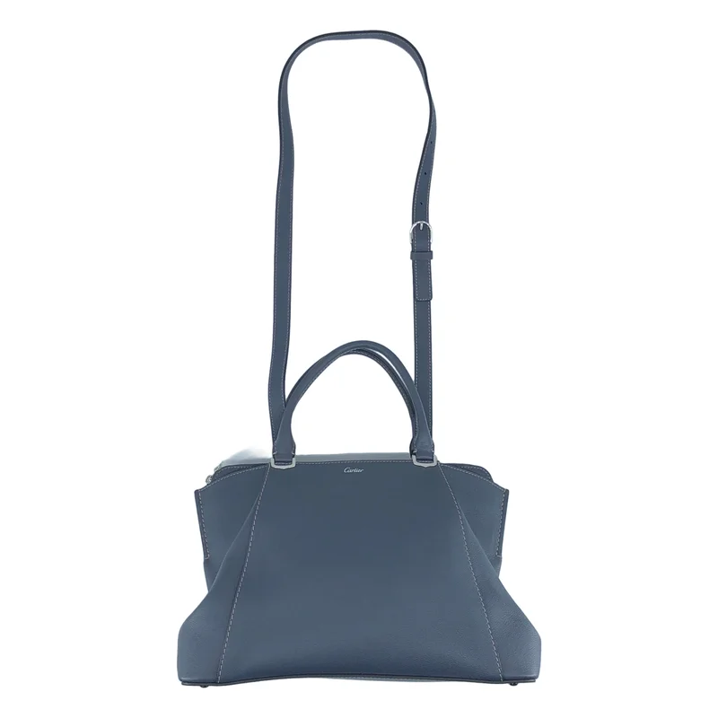 Cartier / カルティエ | C ドゥカルティエ 2way レザー ハンドバッグ |