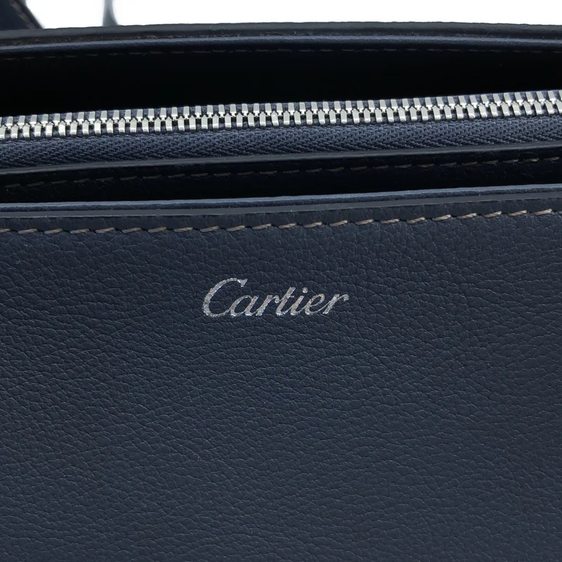 Cartier / カルティエ | C ドゥカルティエ 2way レザー ハンドバッグ |