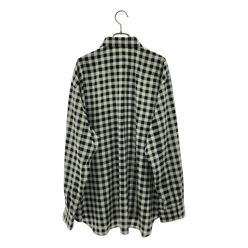 COMME des GARCONS / コムデギャルソン | 2025AW | ポリエステル ギンガムチェック オーバーサイズシャツ | S | レディース