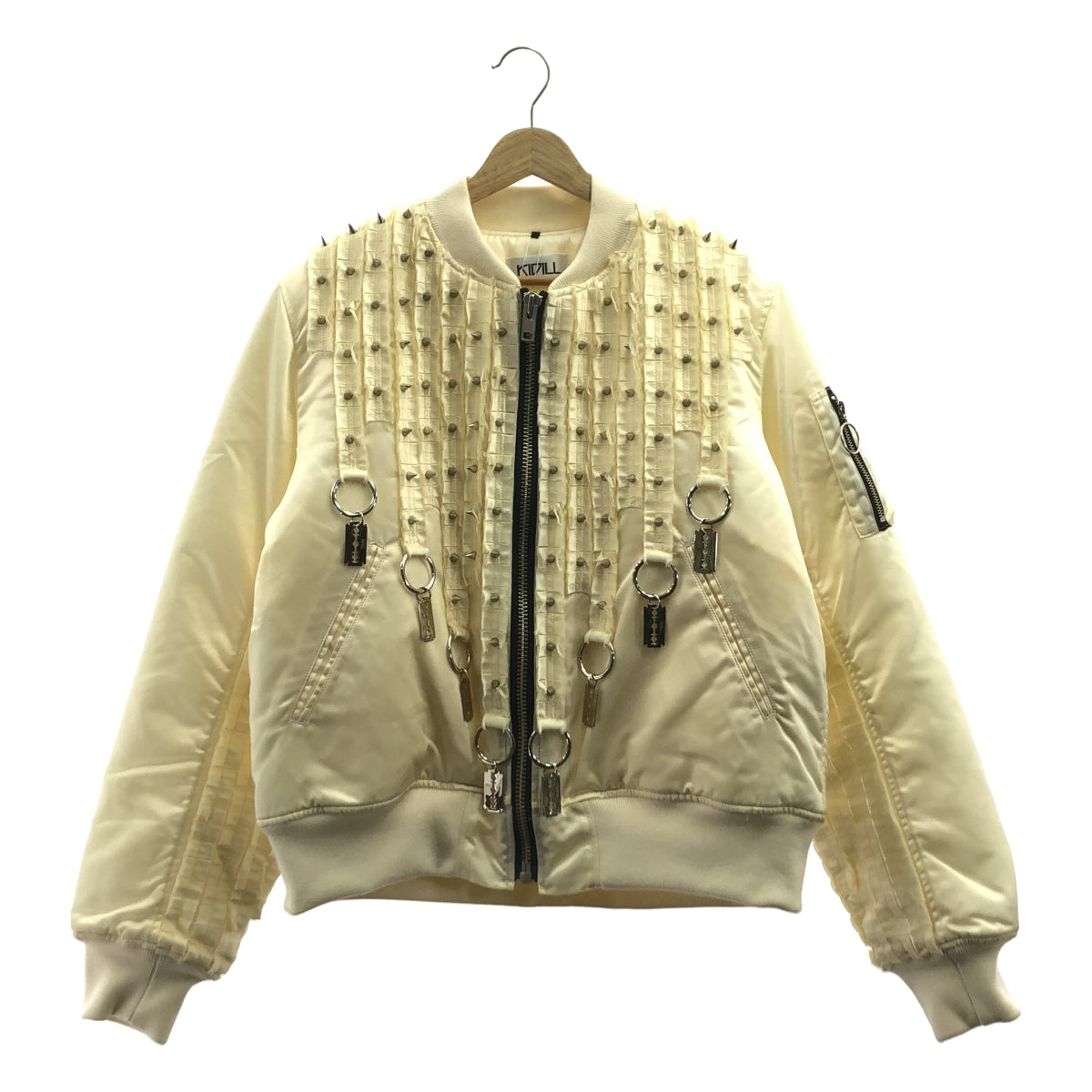 KIDILL / キディル | 2021AW | MA-1 スタッズ フリル ボンバー