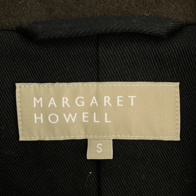 MARGARET HOWELL / マーガレットハウエル | ウール チェスターコート 579-2210003 | S | メンズ